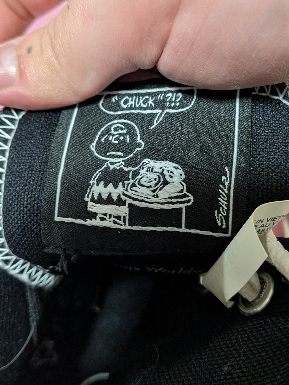 Converse x Peanuts Snoopy and Woodstock CTAS Sneakers Limited Edition - Picture 9 of 10